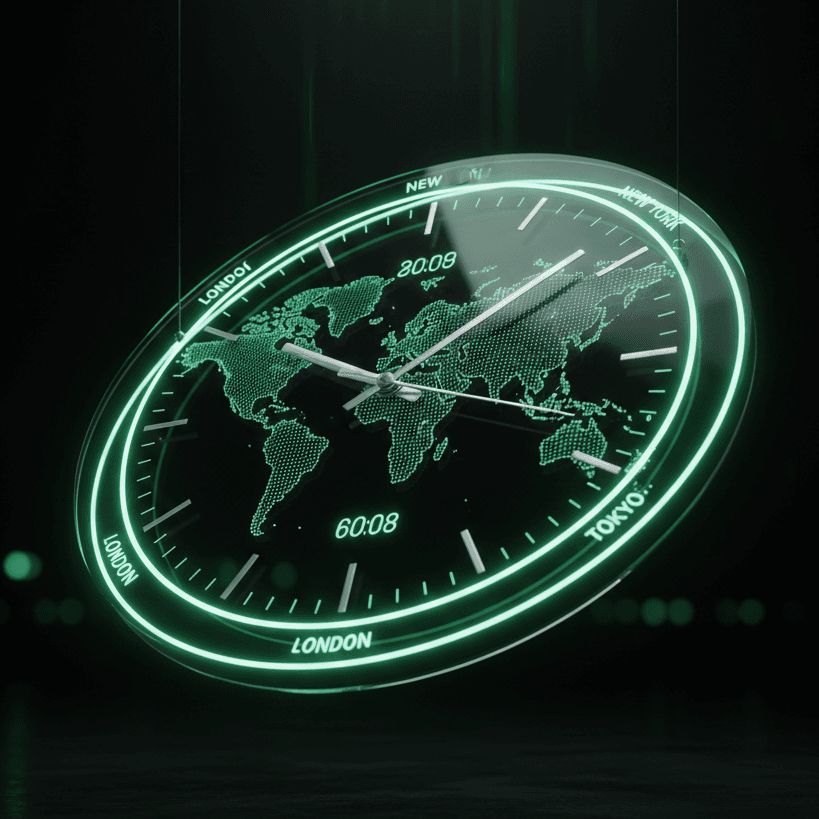 Global FX Session Clock